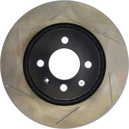 Centric StopTech Sport Slotted Brake Rotor; Front Left, StopTech 126.33028SL